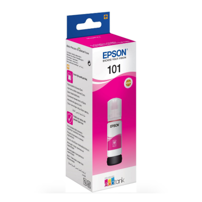 Epson 101 Magenta - Bouteille d'encre Epson EcoTank d'origine (C13T03V34A) C13T03V34A Epson